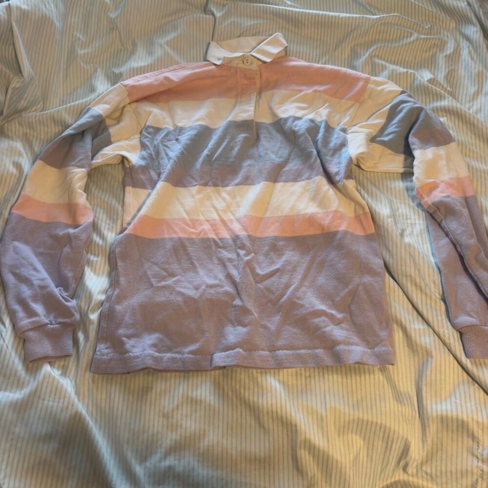 L.L.Bean striped long sleeve shirt Size S #preppy #outdoor